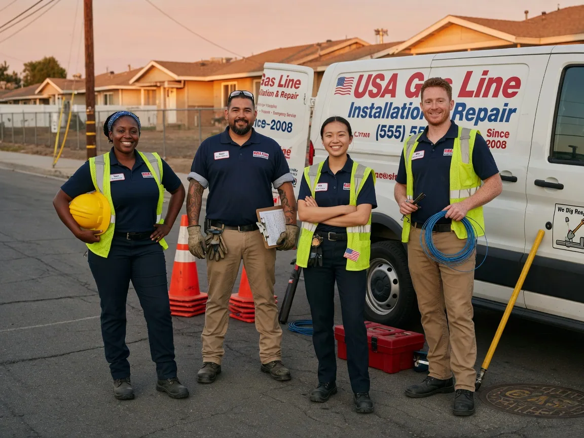 Gas Line Installation company in Lower Kalskag, AK